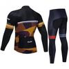 Long Sleeve Cycling Jersey Set With Matching Pants Road Mountain Bike Riding Winter Unisex