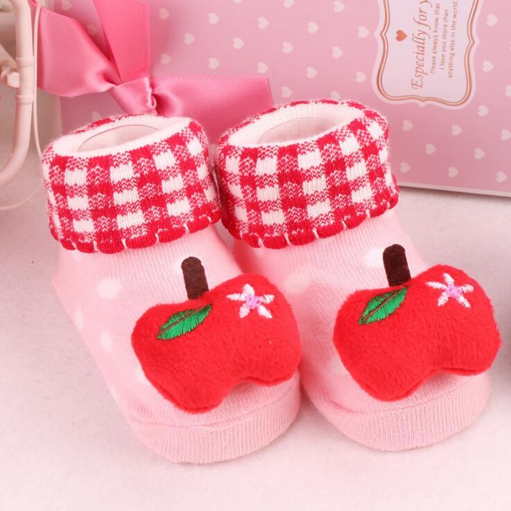 Baby Socks Toy Slipper Girls Boy Newborn Accessories Anti Slip Toddlers Gift Clothes Kids Infant Stuff Children With Bell Animal