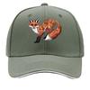 Autumn Leaf Patterned Fox Home Decor Hip Hop hat Fashion Outdoor Sports Sandwich Baseball Cap