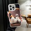 Badminton Sport Soft Phone Case for iPhone 15 16 17 Pro Max 17Air 16E 14 Plus 13 12 Mini Shockproof Cover Back Shell