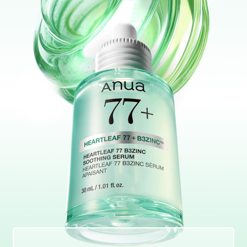 [Anua] Heartleaf 77 B3ZINC Soothing Serum 30ml