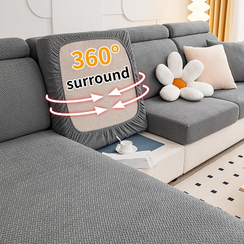 Elastic Sofa Cover, Pet Friendly, All Season Universal Sofa Cover, Simple Modern Style Anti Slip Sofa Cover, Sofa Cover, Living