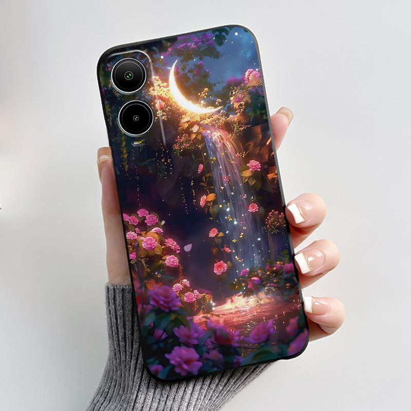 For Cricket Icon 6 Case AT&T Verge (SL219A) Back Cover Luxury Cute Heart Rabbit Funny Black Soft Silicone Protective Phone Case