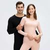 Herren Herbst Fleecegefüttertes Baselayer-Set: Warme Unterwäsche und Hosen