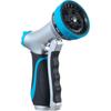 VEVOR Hose Nozzle, 10 Adjustable Spray Patterns, Metal Water Nozzle with Comfortable Ergonomic Grip, Garden Nozzle Sprayer with Flow Control for