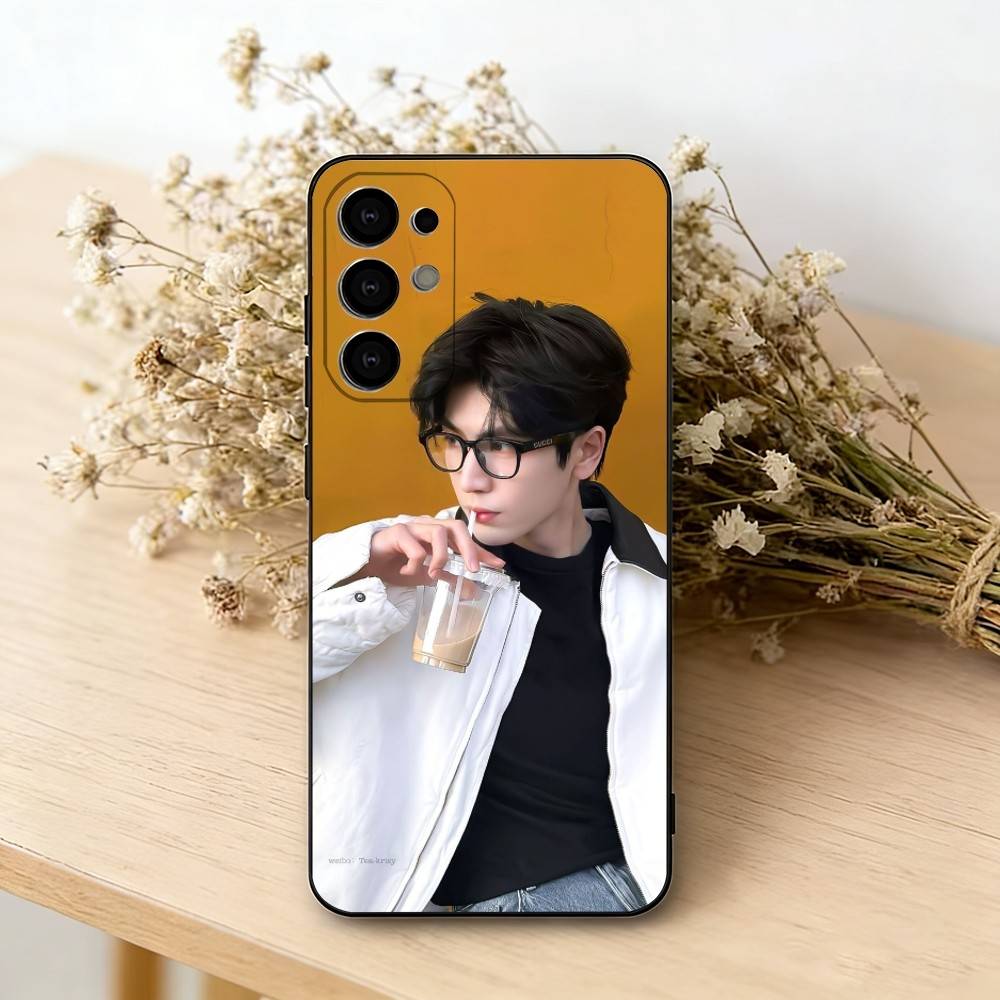 

Z-Zhang L-Ling H-He Phone Case Black Silicone Soft For Samsung S25,S24,S21,S22,S23,S30,Ultra,S20,Plus,Fe,Lite Samsung S25Plus