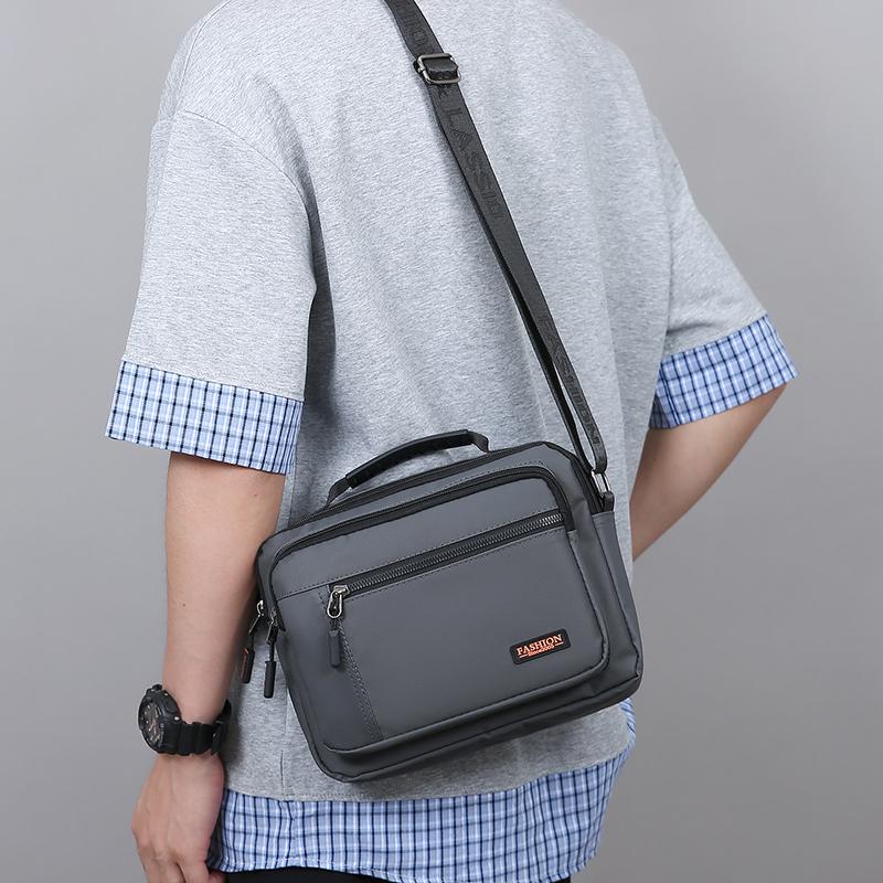 Fashion Casual Men's Handbag Shoulder Bag High Quality Man Messenger Shoulder Bag Top Handle Design Men Crossbody Bag