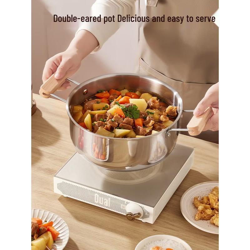 COOKER KING 20cm Aluminum Alloy Multi-Purpose Pot