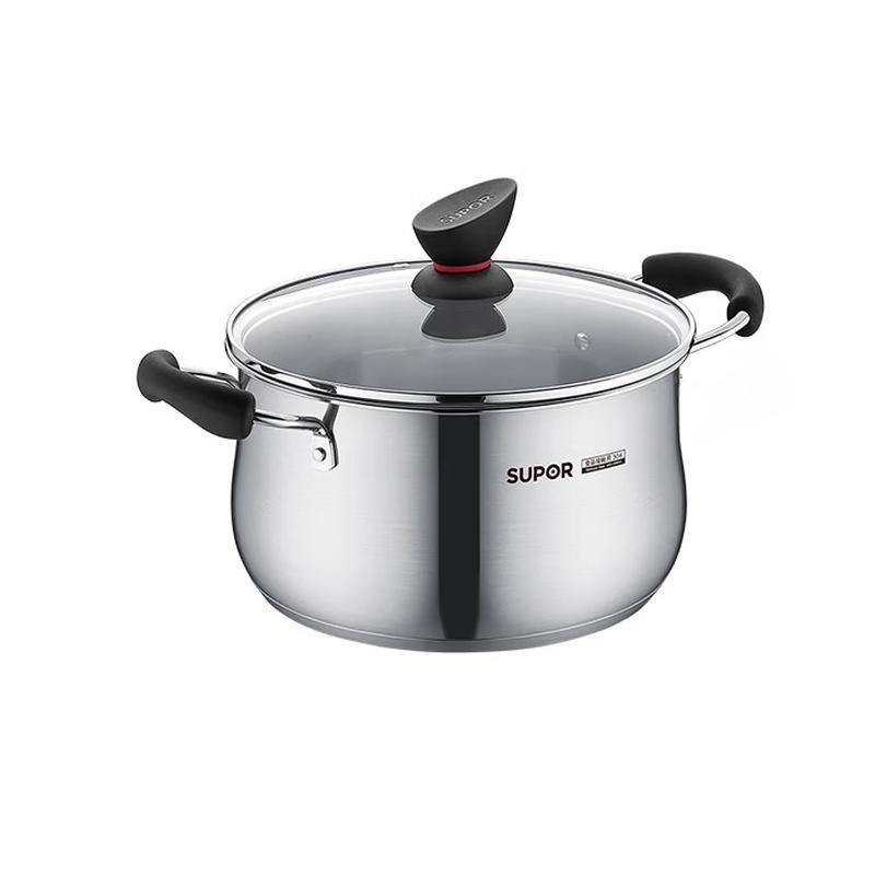 Supor 304 Stainless Steel 20cm Soup & Stew Pot