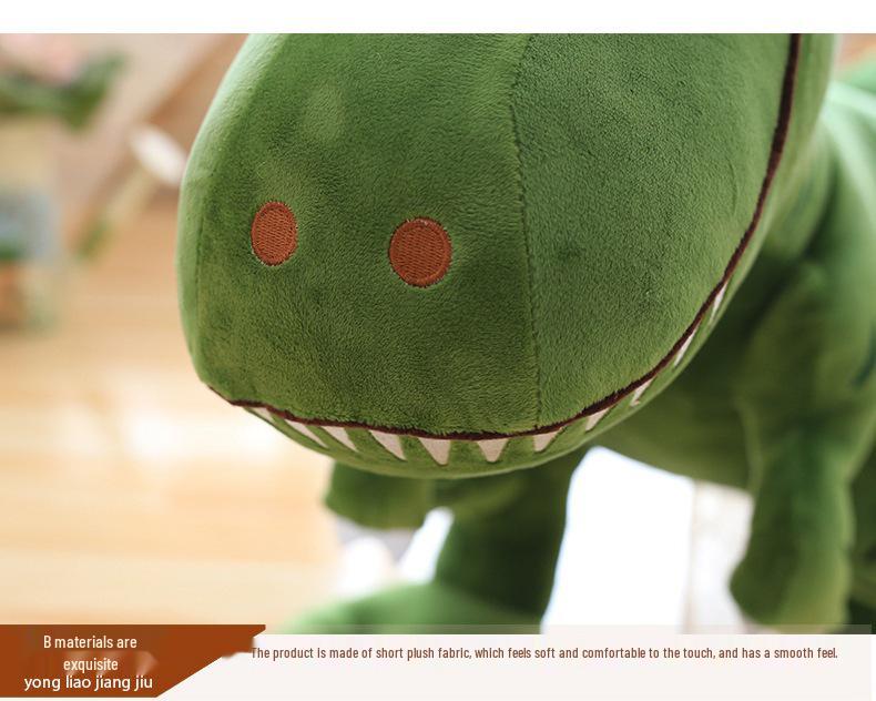 Large Dinosaur Plush Toy - Tyrannosaurus Rex & Triceratops for Boys