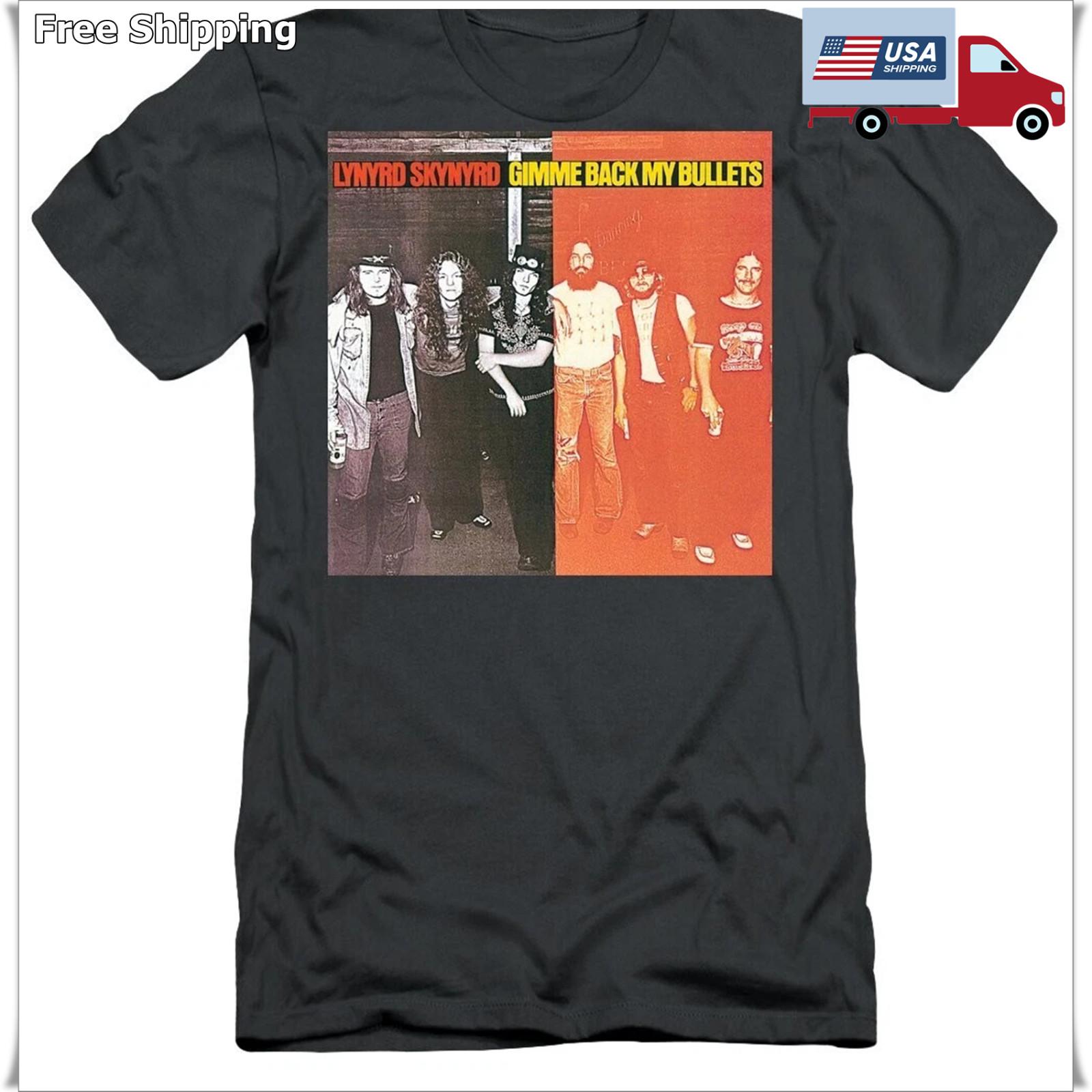 Vintage Lynyrd Skynyrd Gimme Back My Bullets Unisex Cotton T-shirt, Size S-5XL XXXL