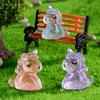 10 / 20pcs Cute Mini Resin Unicorn Figurines Miniature Glitter Unicorn Tiny Animals Figures Ornament Ideal for DO-IT-YOURSELF Fairy Garden