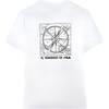 Fila T Shirts Men's White Crew Neck Moderate F11M138151FWT
