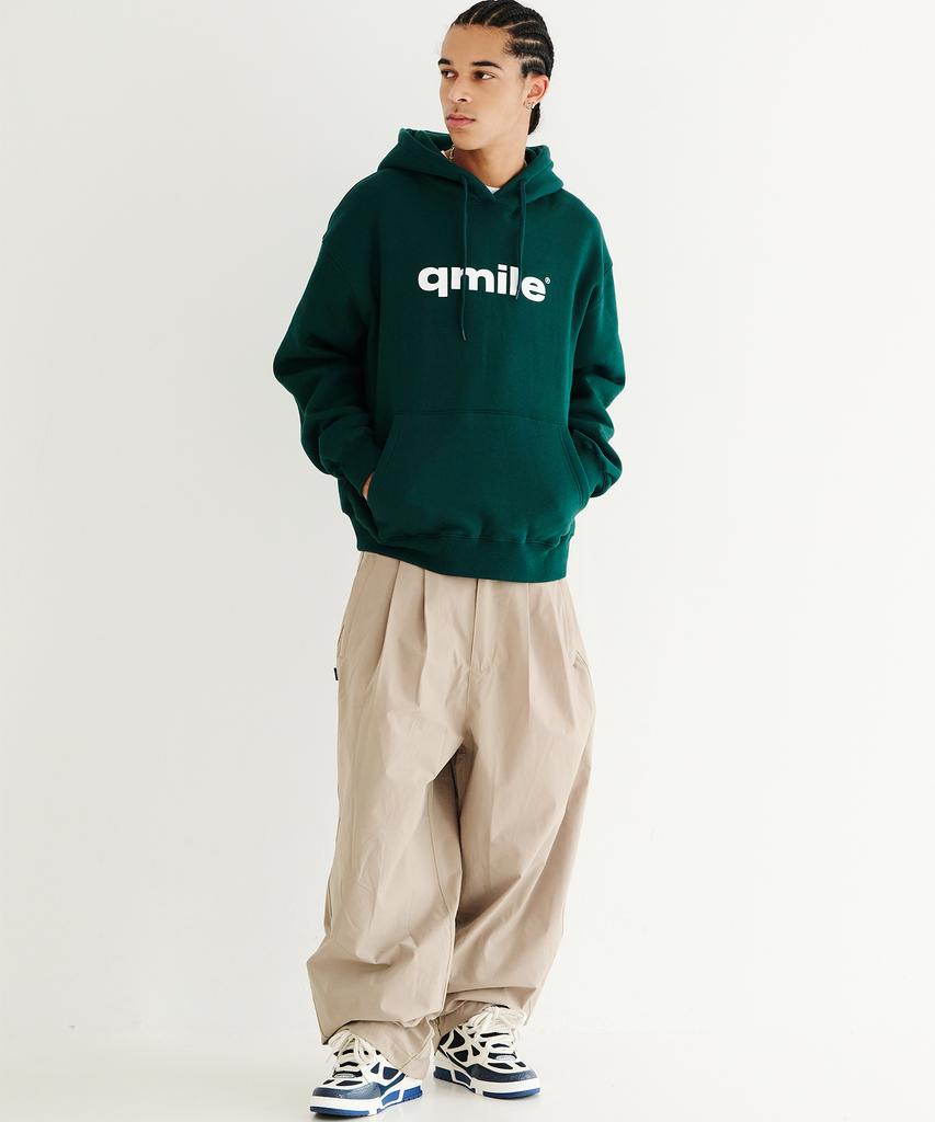 Kyumail 421 Double-Pleat Pants Beige