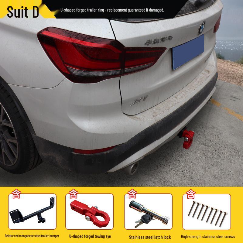 Reinforced Trailer Hitch for BMW X-Series (X5, X6, X1, X3, X4) and Rogue Tow Bar