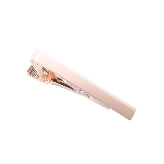 Tie Clip Smooth Surface Copper Men Business Tie Clip Detachable Versatile Weddings Business Outfits Bow Tie Outfit Accessory