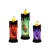 Halloween LED Candle Light Decorative Prop Fake Flameless Party Table Decoration Horror Theme Toy