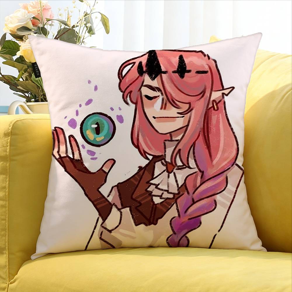 TTechnoblade TTechno Various Sizes Square Pillow Case For Car Home Bedchamber Decor