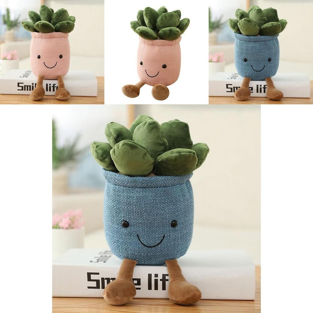 Lifelike Succulent Plants Plush Stuffed Toy Featuring Super Soft Fabric Ideal For Kids