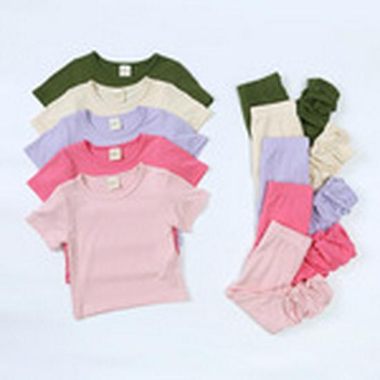 Boys' Summer 2025 Handsome Short-Sleeve Sportswear Set - Two-Piece