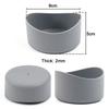 Silicone World 9.0CM Arc Silicone Cup Bottom Protective Cover Irregular Cup Holder Cup Cover 90MM Thermos Flask Base Insulation