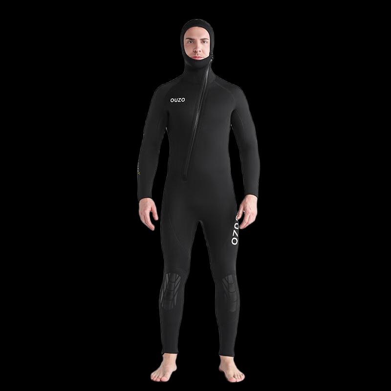 Lianmeng Shizhe Men s 5mm Full Body Hooded Wetsuit