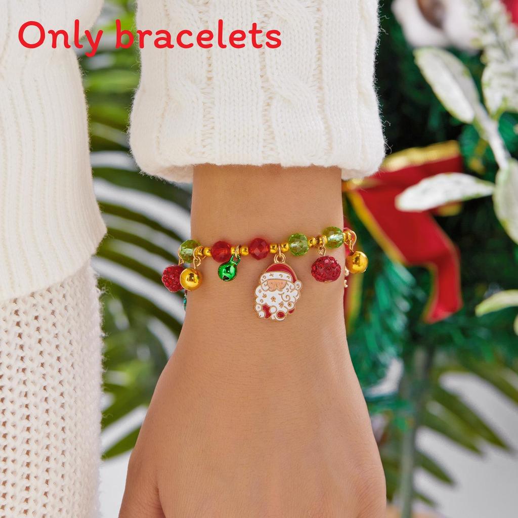 

Рождественские аксессуары для рук с подвесками в виде оленей, снежинок и елок для праздничного ношения Style D