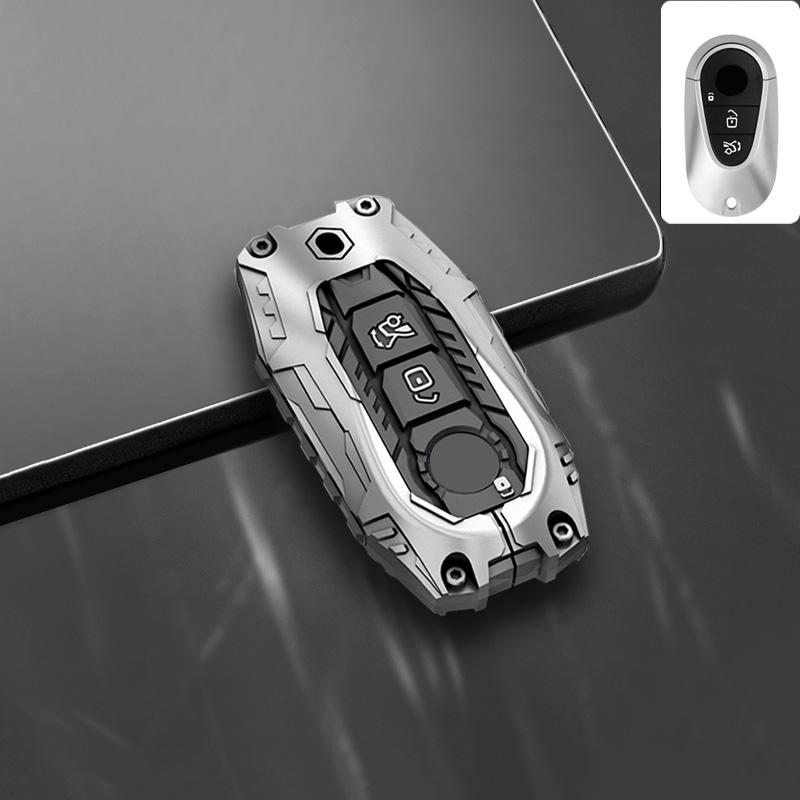 Fashion Zinc Alloy Car Key Case Cover Shell Fob For Mercedes Benz /24 C/Sclass W223 W206 S350L S400L S450L S500L Protector