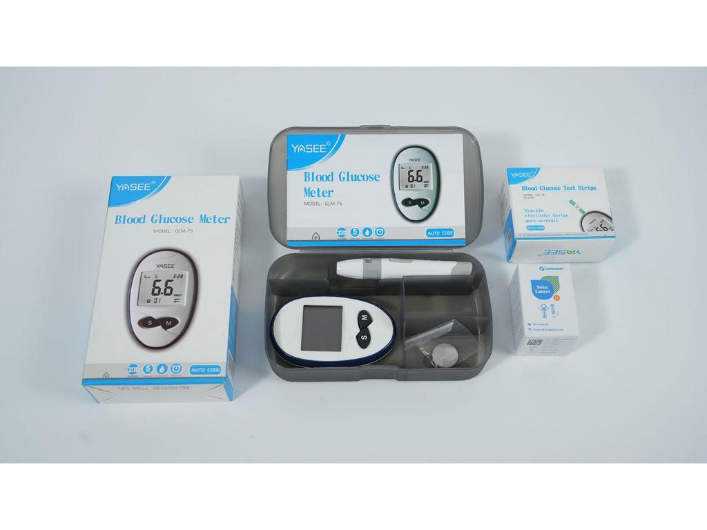 Home Blood Glucose Meter for Middle-aged and Elderly - No Calibration Needed