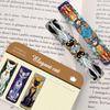 5pcs Cartoon Cat Magnetic Bookmarks Set Colorful Artistic Page Markers for Book Lovers Students & Reading Enthusiasts