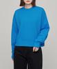 MUSINSA STANDARD WOMAN Women'S Baggy Sleeve Sweatshirt [Surf Blue]
