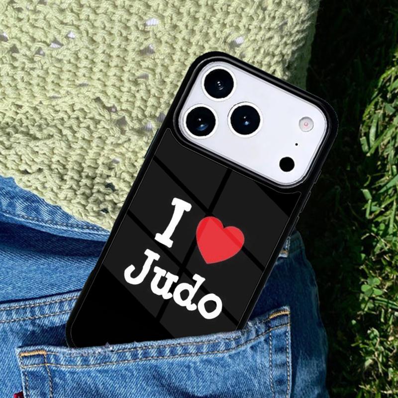Judo Phone Case For iPhone 17 AIR 16 Pro Max 15 14 Pro 11 12 13 Shockproof Silicone Cover