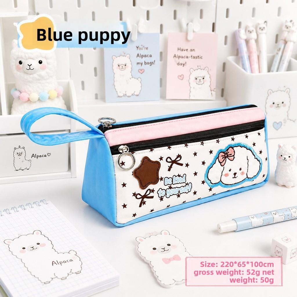 Kids Large Capacity Pencil Case With Multiple Layers And Creative Design For Students