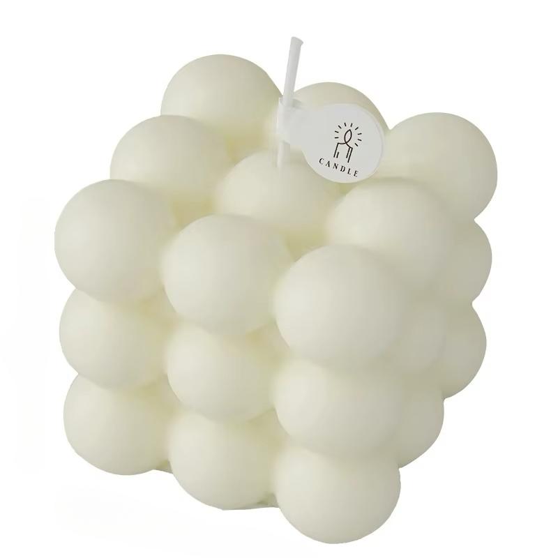Instagram-style 3D Bubble Candles, Rubik s Cube-shaped Scented Candles, Creative Home Decor, Photo Props