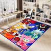 Sonic Hedgehog Characters Carpet For Playroom Bedroom Living Room Sofa Home Decorkids Game Area Rug Nonslip Floor Mat