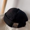 Cotton Men Women Skullcap Dome Bucket Cap Fashion Melon Docker Cap  Outdoor