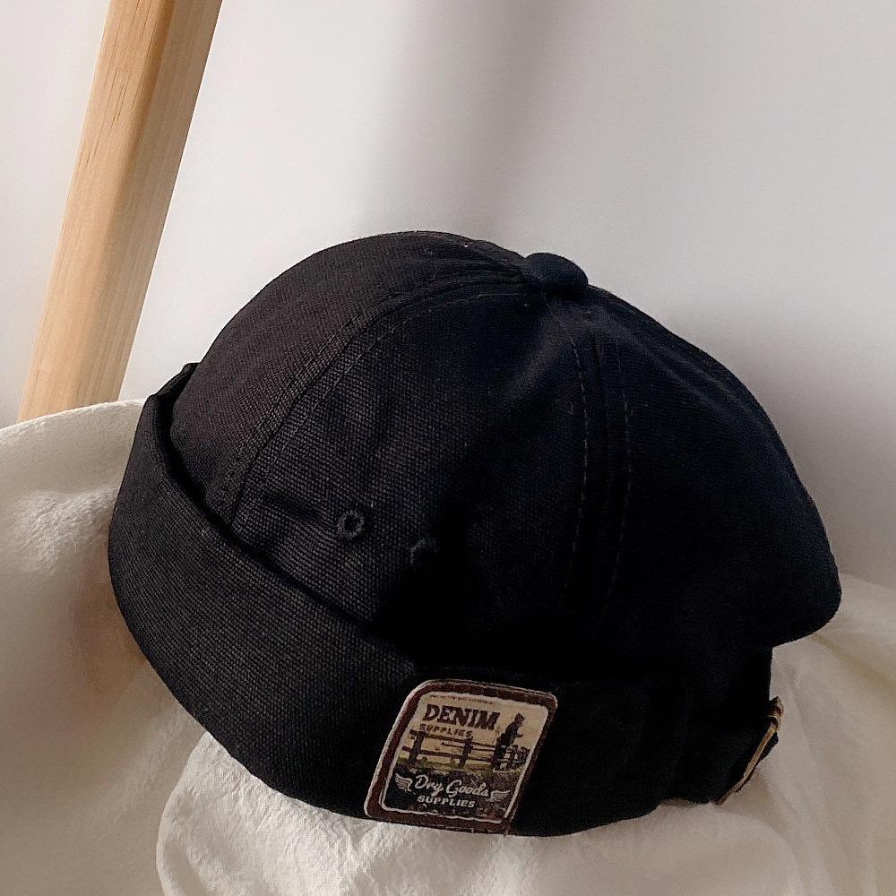 Cotton Men Women Skullcap Dome Bucket Cap Fashion Melon Docker Cap  Outdoor