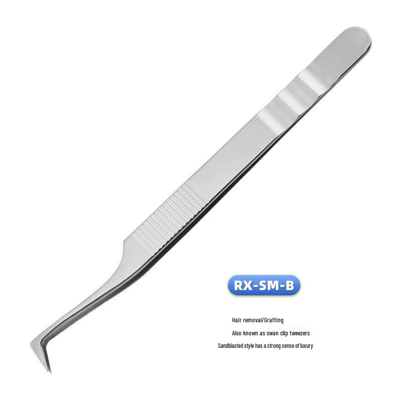 Precision Eyelash Tweezers for Artists: Multipick & Single Root Blooming, Universal Use (Ukraine)