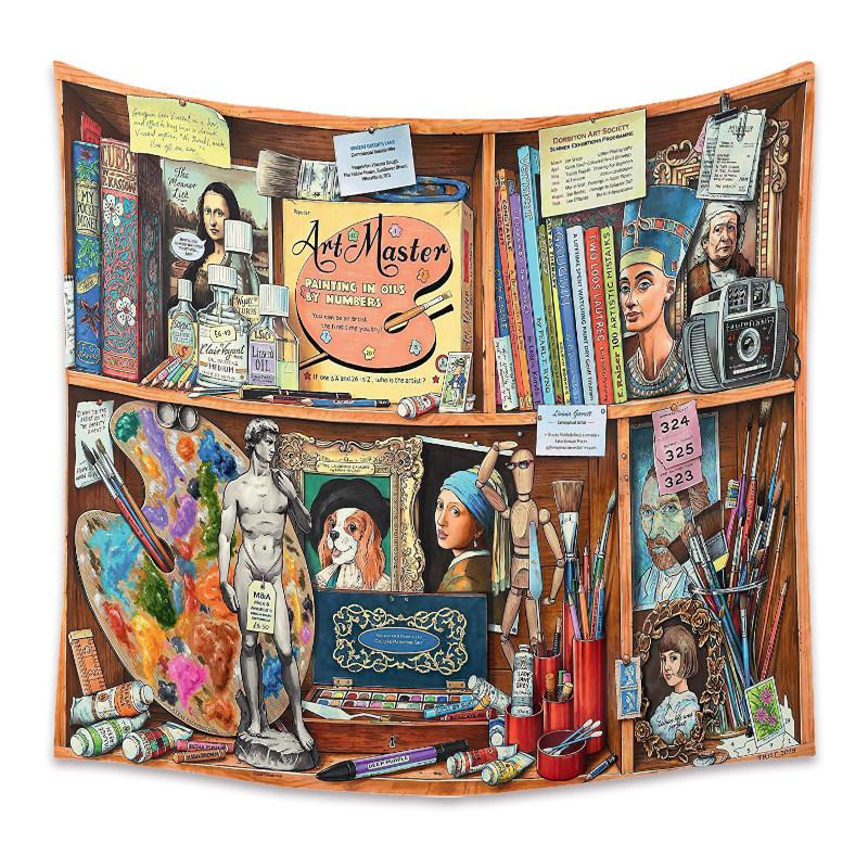 

Celebrity Desk Style Tapestry Wall Hanging Curtain for Dormitory Bedroom Headboard Decorative Table Cloth Room Deco 74x94cm(29x37in)