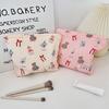 Cute Little Bear Rabbit Makeup Bag Portable Women Storage Bag Travel Large Capacity Cosmetic Organizer Pouch