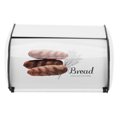 Brotkasten Klein Trommelförmig Ausziehbarer Klappdeckel Multifunktionale Aufbewahrung Eisen Brotaufbewahrungsbehälter