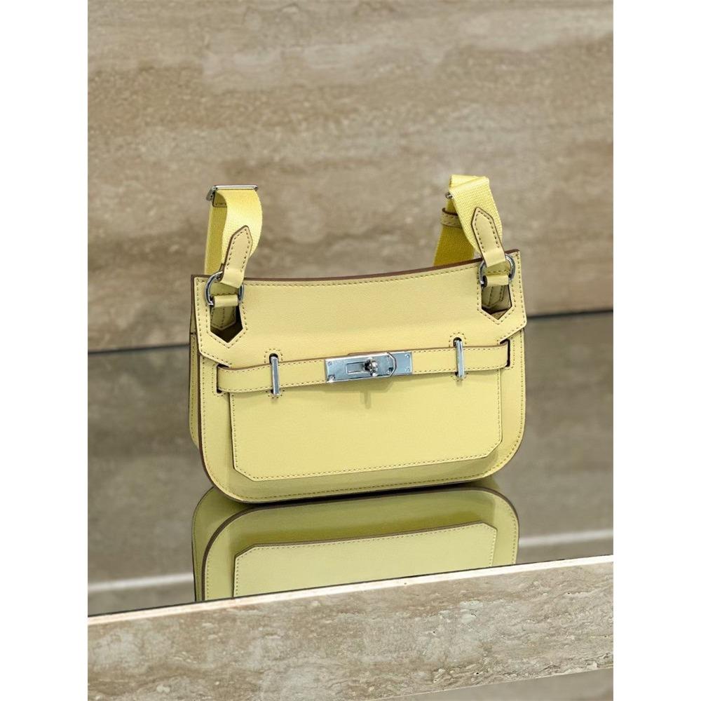 Bag 2023 Spring and Summer New Mini Gypsy Swift First Layer Cowhide Single Shoulder Oblique Women's Bag Underarm Bag Tide