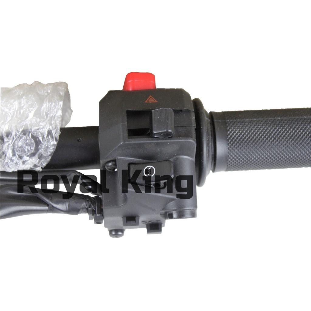 Royal Enfield "Black Complete Handlebar Assembly" For Scram 411