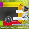 Nest Swing Height-Adjustable Hanging Swing Up To 300kg with Adjustable Ropes for 3-8 Years 148x77x180 Cm Multicolor