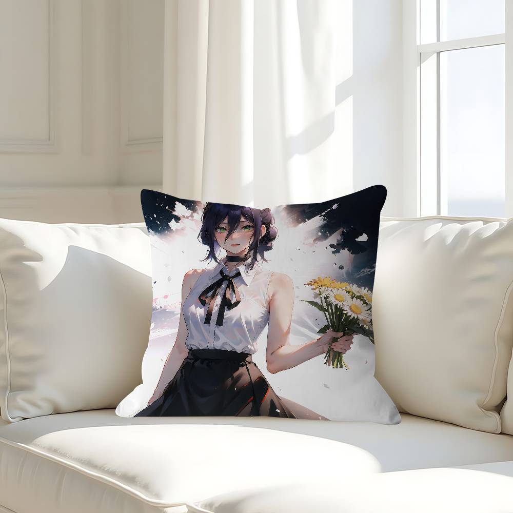 R-Reze Anime Pillow Anime Pillow Sofa Bed Head Pillow Cover Cushion Cover 45x45 Cm Fashion
