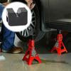 1/2pc Car Jack Rubber Pad Car Slotted Lift Jack Stand Rubber Pads Universal Repair Tools Frame Protector Adapter Jacking Tools