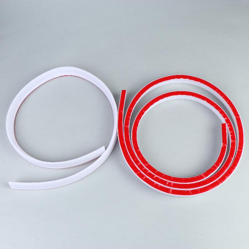 1 Stück 1/2M Badezimmer Duschwasserstopper Damm Barriere Dichtungsstreifen PVC Selbstklebend Praktisches Zubehör