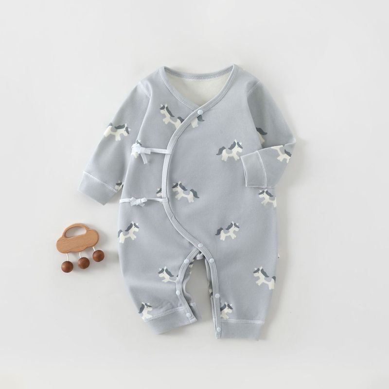 Baby Class a Clothing, Newborn Butterfly Romper, All-Season Jumpsuit for Boys and Girls, Anxiang Children s Clothing Pony Guaiguai Hdy 59