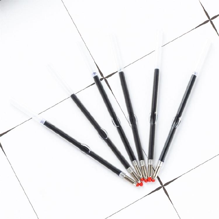 100Pieces Replaceable Beadable Pen Refills Beadable Ballpoint Pen Refills Black/Blue Inks 1.0mm Tip Write Smoothly