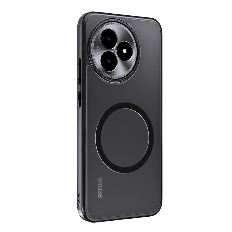 Applicable to Redmi k90promax high-transparency mobile phone case K80 Supreme version magnetic suction pocoF7 anti-drop matte note15